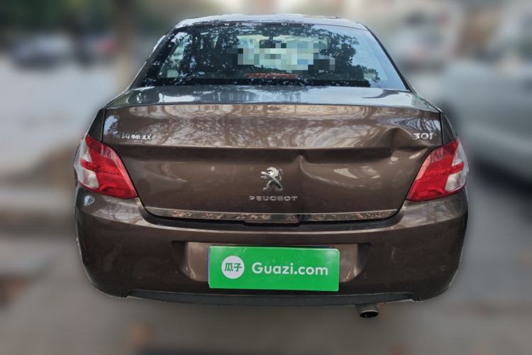 Used Peugeot 301 2014 1.6L Automatic Luxury Edition Rear