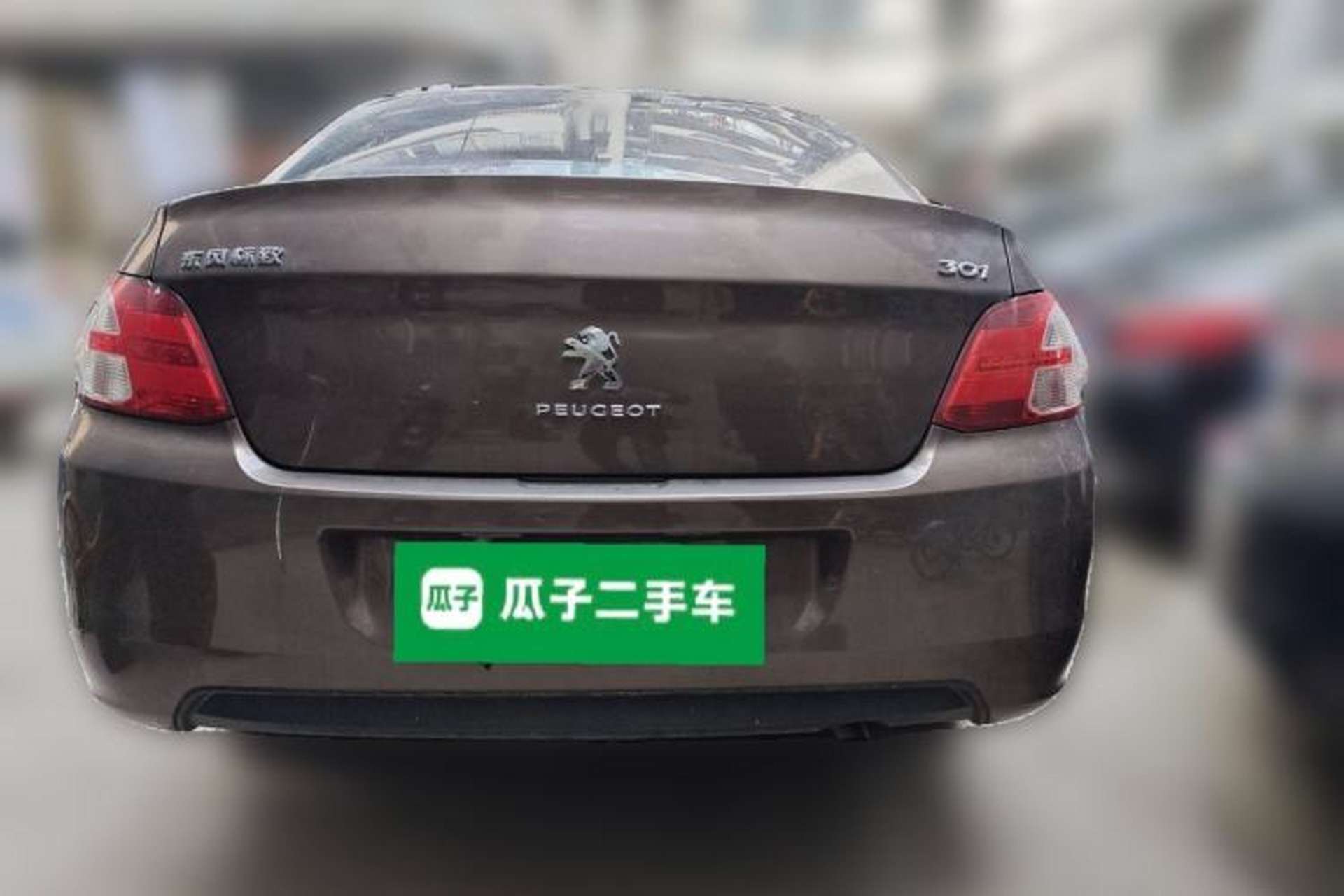 Used Peugeot 301 2014 1.6L Manual Comfort Edition Rear