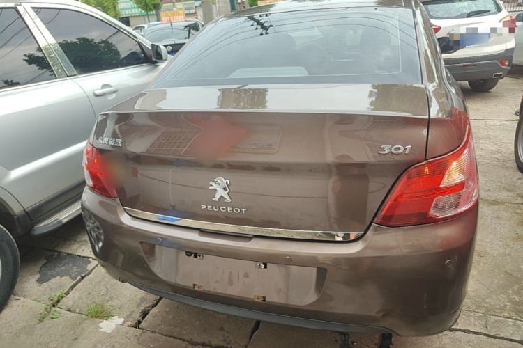 Used Peugeot 301 2014 1.6L Automatic Comfort Edition Rear