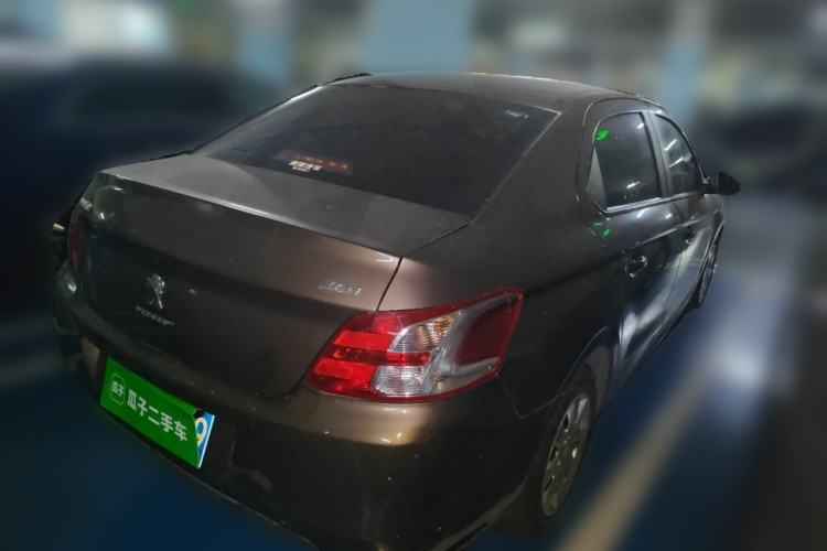 Used Peugeot 301 2014 1.6L Automatic Comfort Edition Rear Right 45 Deg