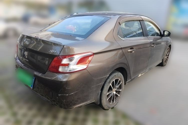 Used Peugeot 301 2014 1.6L Manual Comfort Edition Rear Right 45 Deg
