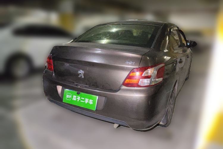 Used Peugeot 301 2014 1.6L Manual Comfort Edition CNG Rear Right 45 Deg