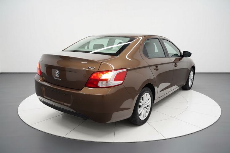 Used Peugeot 301 2014 1.6L Automatic Luxury Edition Rear Right 45 Deg