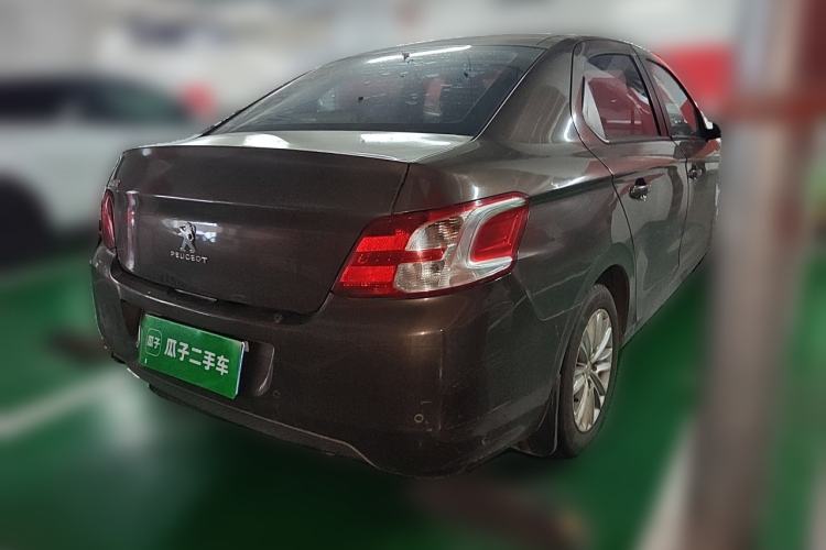 Used Peugeot 301 2014 1.6L Manual Luxury Edition Rear Right 45 Deg