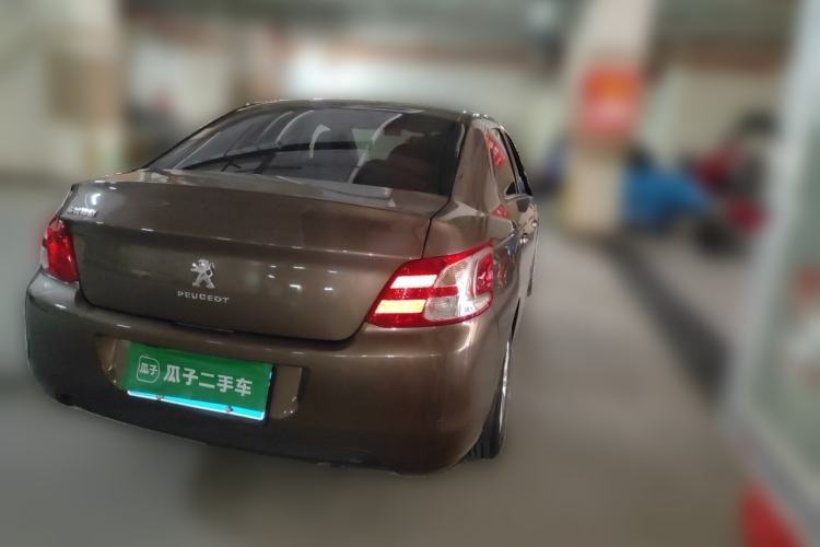 Used Peugeot 301 2014 1.6L Automatic Luxury Edition Rear Right 45 Deg