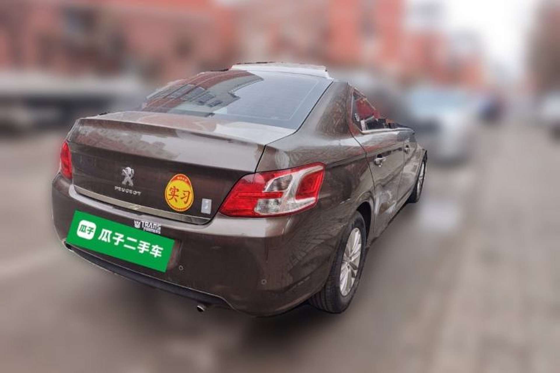 Used Peugeot 301 2014 1.6L Manual Luxury Edition Rear Right 45 Deg
