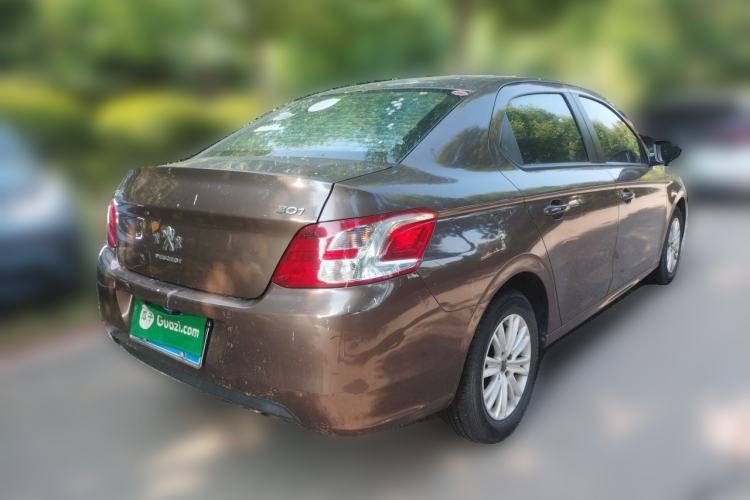 Used Peugeot 301 2014 1.6L Manual Comfort Edition Rear Right 45 Deg