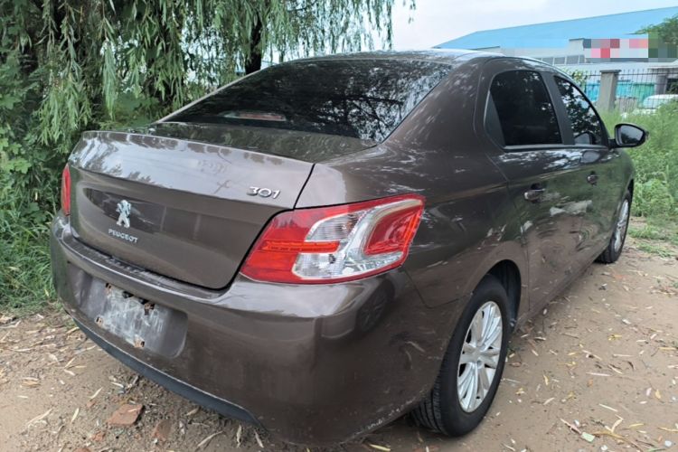Used Peugeot 301 2014 1.6L Manual Comfort Edition Rear Right 45 Deg