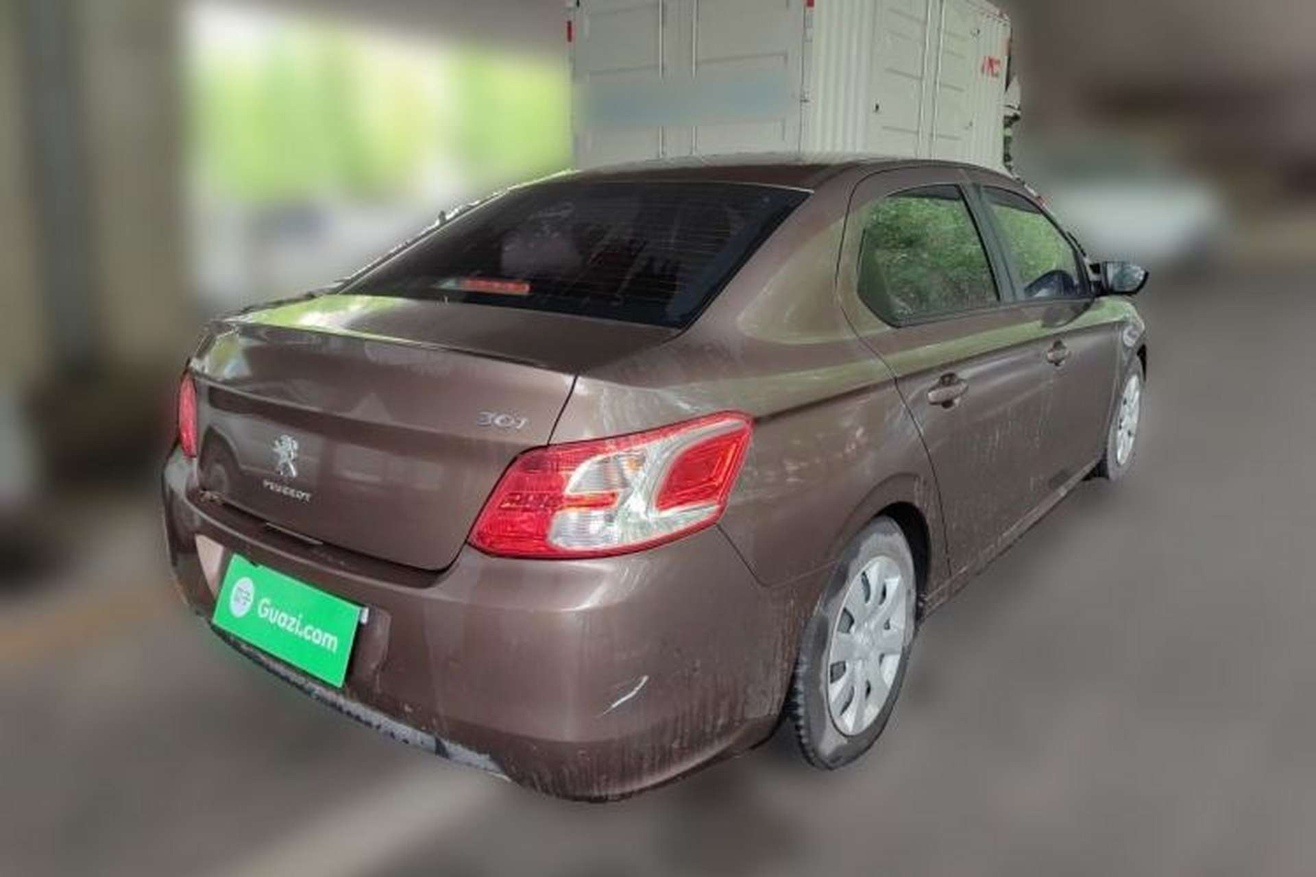 Used Peugeot 301 2014 1.6L Automatic Comfort Edition Rear Right 45 Deg