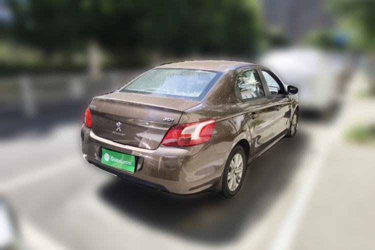Used Peugeot 301 2014 1.6L Manual Comfort Edition Rear Right 45 Deg