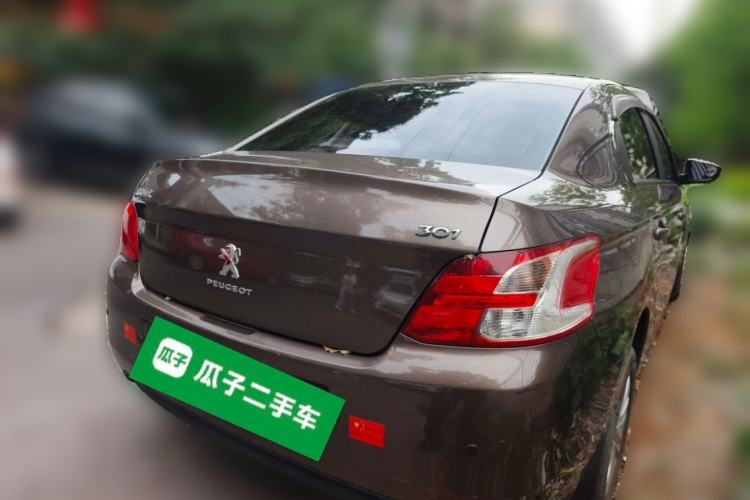 Used Peugeot 301 2014 1.6L Manual Comfort Edition CNG Rear Right 45 Deg