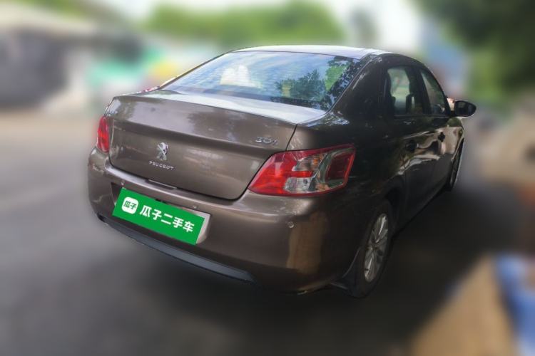 Used Peugeot 301 2014 1.6L Automatic Comfort Edition Rear Right 45 Deg