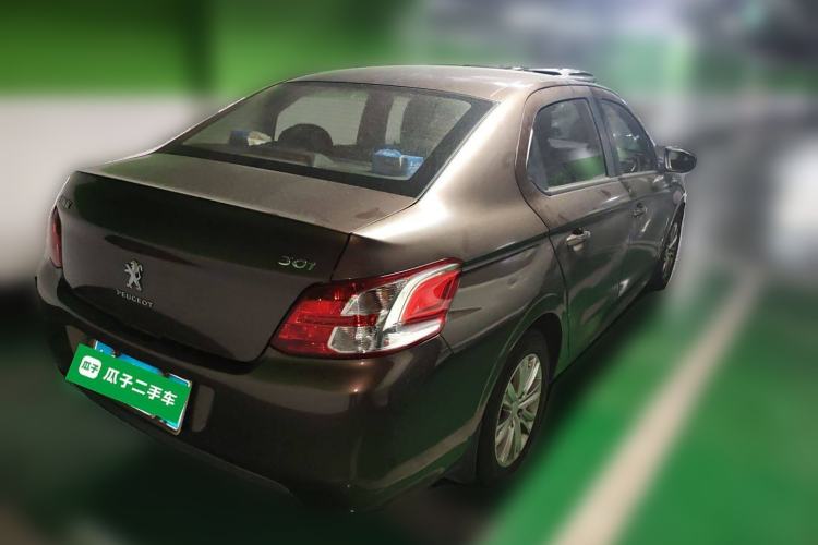 Used Peugeot 301 2014 1.6L Manual Luxury Edition Rear Right 45 Deg