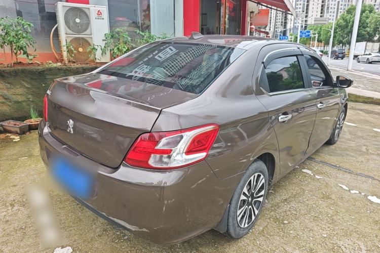 Used Peugeot 301 2014 1.6L Automatic Comfort Edition Rear Right 45 Deg