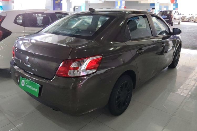 Used Peugeot 301 2014 1.6L Automatic Comfort Edition Rear Right 45 Deg