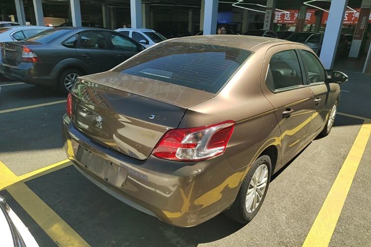 Used Peugeot 301 2014 1.6L Automatic Comfort Edition Rear Right 45 Deg
