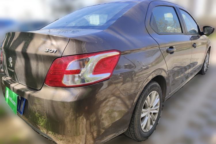 Used Peugeot 301 2014 1.6L Automatic Luxury Edition Rear Right 45 Deg