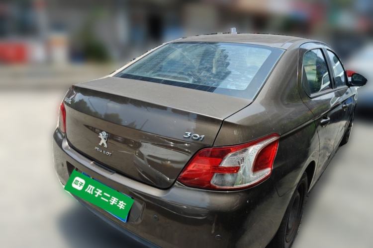 Used Peugeot 301 2014 1.6L Automatic Comfort Edition Rear Right 45 Deg