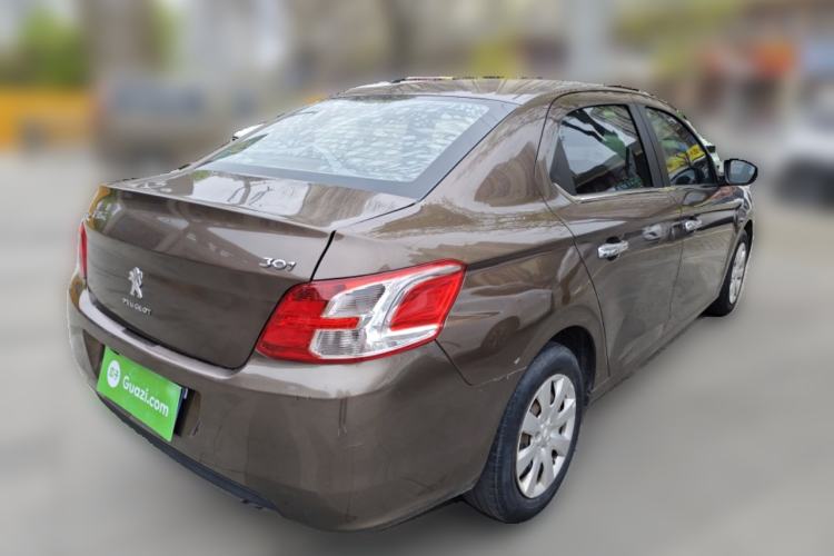 Used Peugeot 301 2014 1.6L Manual Comfort Edition Rear Right 45 Deg