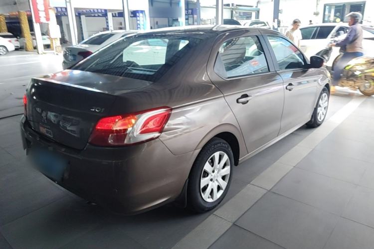 Used Peugeot 301 2014 1.6L Manual Comfort Edition Rear Right 45 Deg