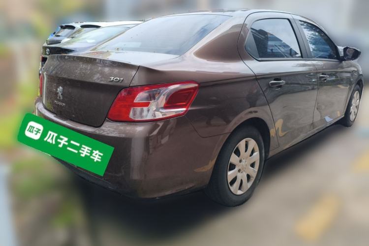Used Peugeot 301 2014 1.6L Manual Comfort Edition Rear Right 45 Deg