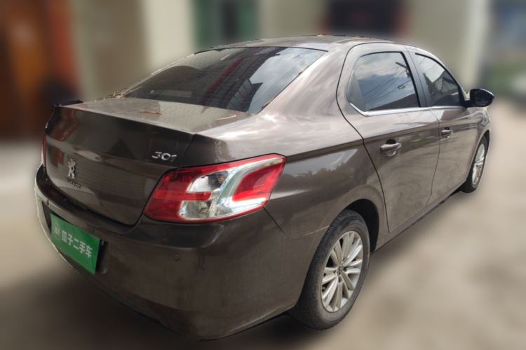 Used Peugeot 301 2014 1.6L Manual Comfort Edition Rear Right 45 Deg