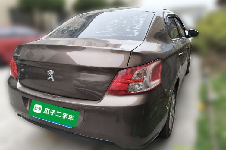 Used Peugeot 301 2014 1.6L Automatic Comfort Edition Rear Right 45 Deg