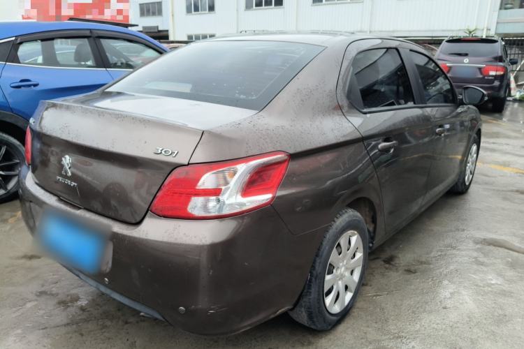 Used Peugeot 301 2014 1.6L Manual Comfort Edition Rear Right 45 Deg