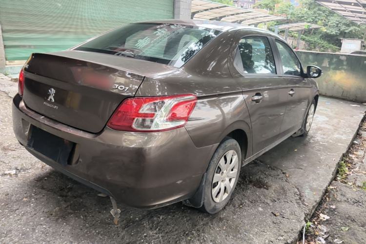 Used Peugeot 301 2014 1.6L Manual Comfort Edition Rear Right 45 Deg