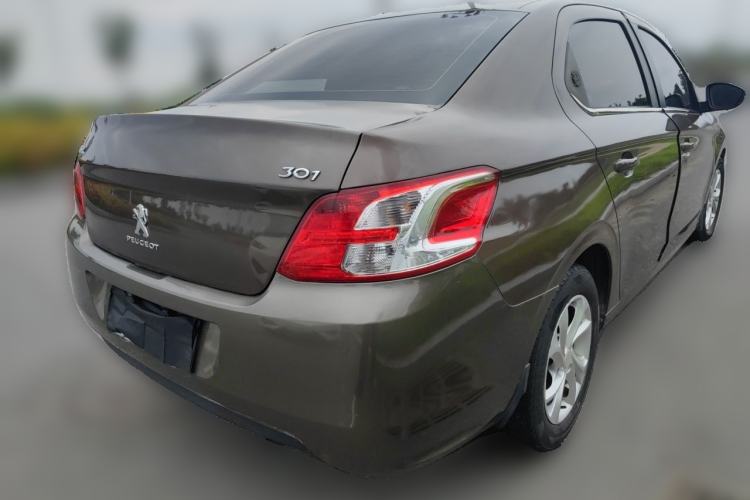 Used Peugeot 301 2014 1.6L Manual Comfort Edition Rear Right 45 Deg