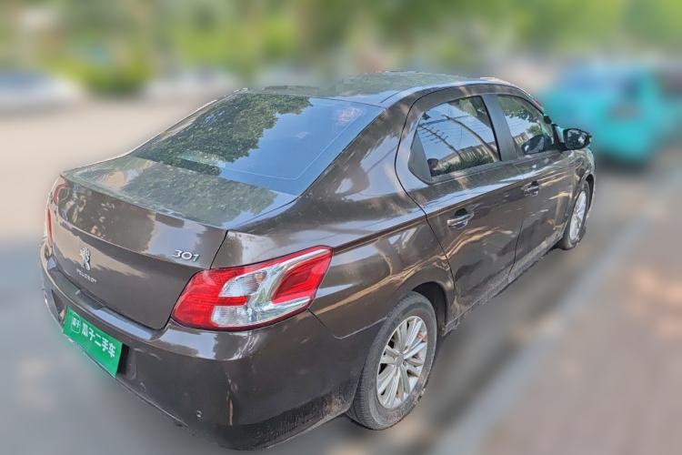 Used Peugeot 301 2014 1.6L Manual Comfort Edition Rear Right 45 Deg