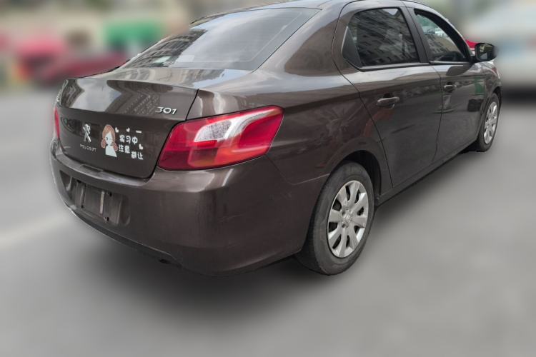 Used Peugeot 301 2014 1.6L Manual Comfort Edition Rear Right 45 Deg