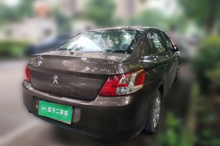 Used Peugeot 301 2014 1.6L Manual Comfort Edition Rear Right 45 Deg