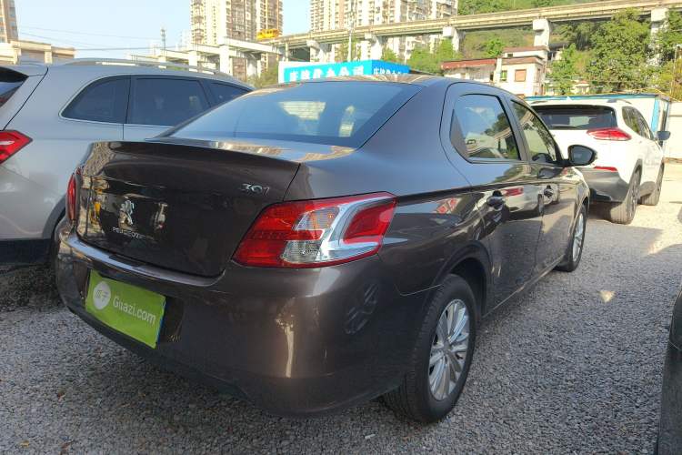 Used Peugeot 301 2014 1.6L Manual Comfort Edition Rear Right 45 Deg