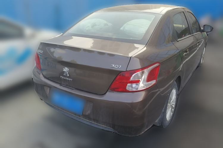 Used Peugeot 301 2014 1.6L Manual Comfort Edition Rear Right 45 Deg