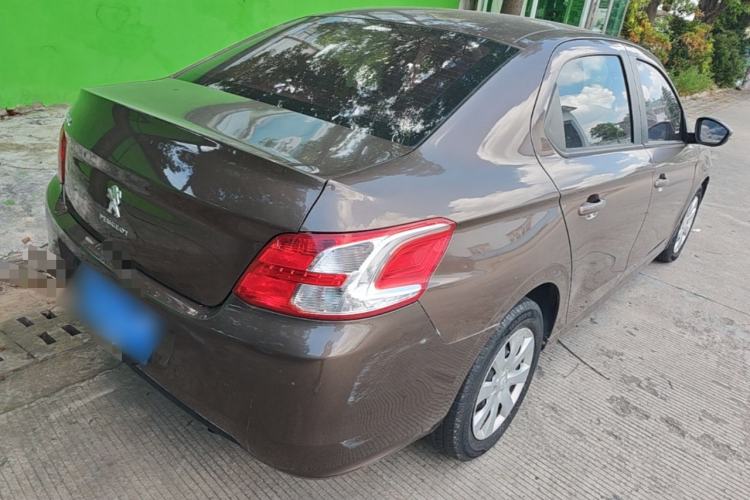 Used Peugeot 301 2014 1.6L Manual Comfort Edition Rear Right 45 Deg