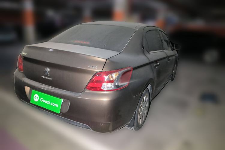 Used Peugeot 301 2014 1.6L Automatic Comfort Edition Rear Right 45 Deg