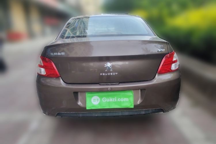 Used Peugeot 301 2014 1.6L Manual Comfort Edition Rear