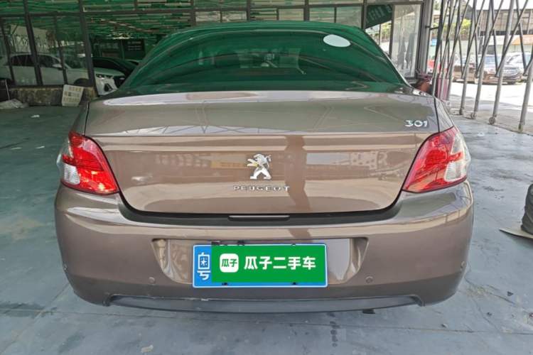 Used Peugeot 301 2014 1.6L Automatic Comfort Edition Rear