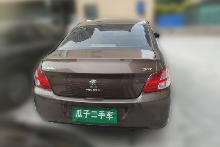 Used Peugeot 301 2014 1.6L Manual Luxury Edition Rear