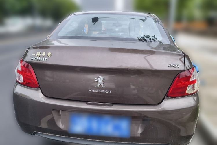 Used Peugeot 301 2014 1.6L Manual Comfort Edition Rear