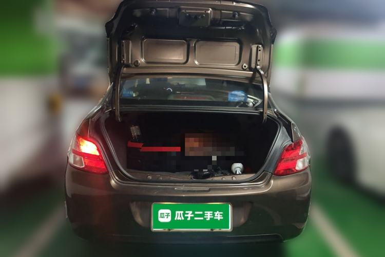 Used Peugeot 301 2014 1.6L Manual Luxury Edition Trunk