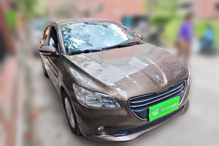 Used Peugeot 301 2014 1.6L Automatic Luxury Edition Front Right 45 Deg