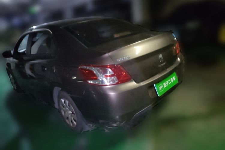 Used Peugeot 301 2014 1.6L Automatic Comfort Edition Rear Left 45 Deg