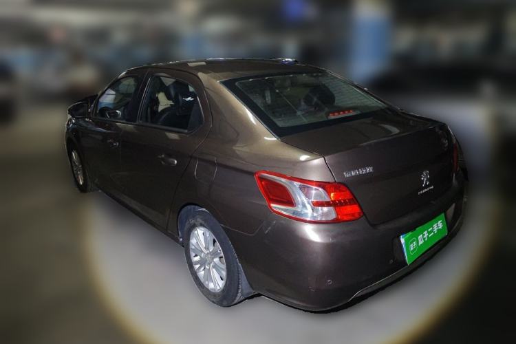 Used Peugeot 301 2014 1.6L Manual Luxury Edition Rear Left 45 Deg