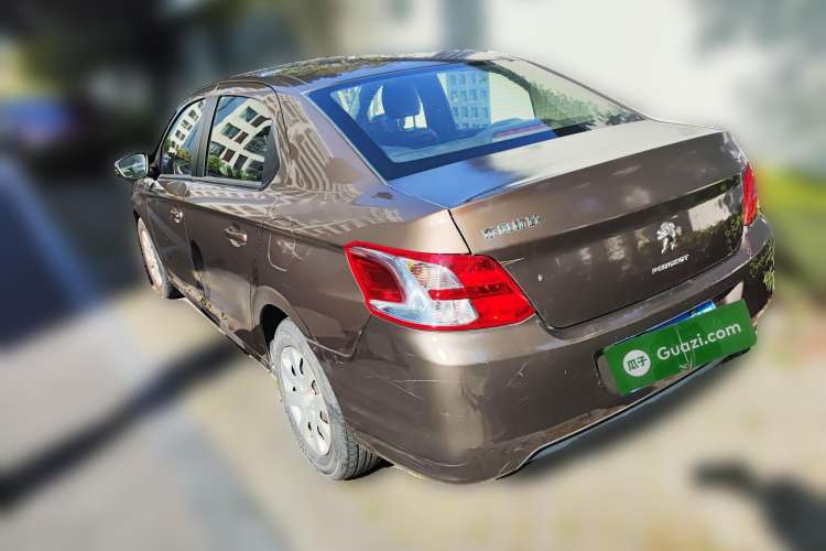 Used Peugeot 301 2014 1.6L Manual Comfort Edition Rear Left 45 Deg