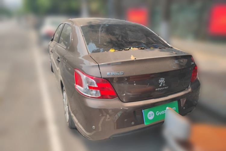 Used Peugeot 301 2014 1.6L Manual Comfort Edition Rear Left 45 Deg