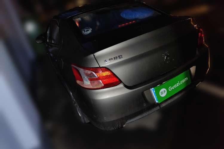 Used Peugeot 301 2014 1.6L Automatic Luxury Edition Rear Left 45 Deg
