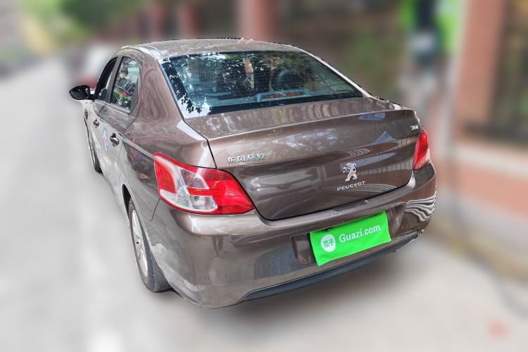 Used Peugeot 301 2014 1.6L Automatic Luxury Edition Rear Left 45 Deg