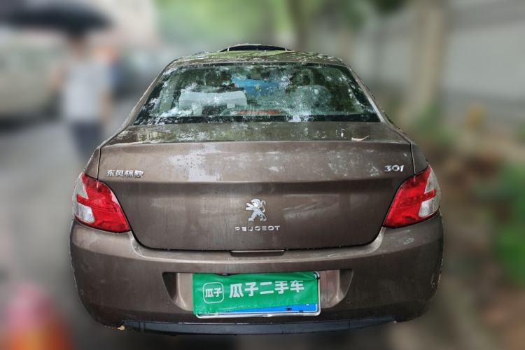 Used Peugeot 301 2014 1.6L Automatic Luxury Edition Rear
